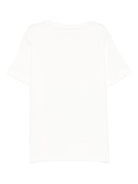 T-shirt per bambina Elisabetta Franchi La Mia Bambina avorio con logo EFTS2500JE006 0004 ElISABETTA FRANCHI 