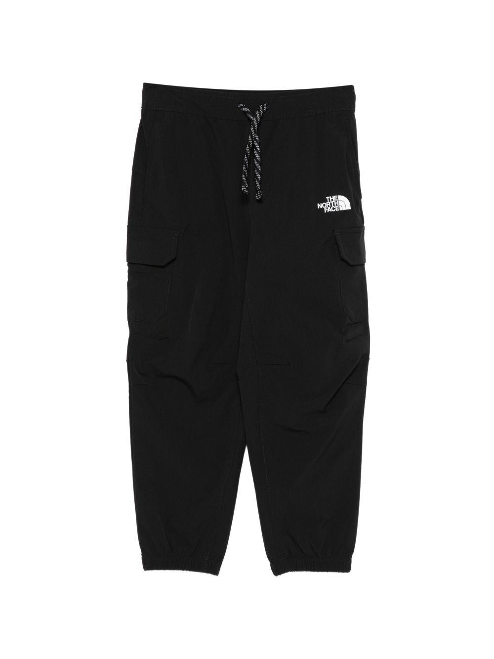 Pantaloni cargo per bambino The North Face Kids nero coulisse NF0A8F8Q JK31 THE NORTH FACE KIDS 