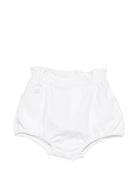 Shorts per bambina Douuod Kids bianchi con elastico in vita DY6A69 J0371 100 DOUUOD KIDS 