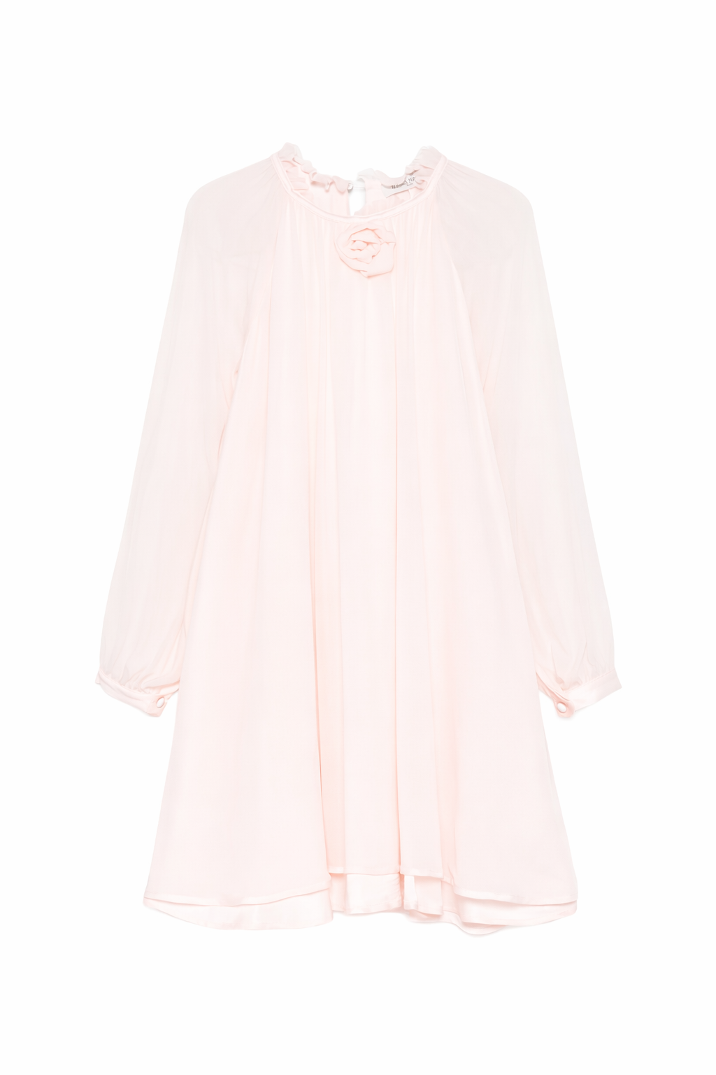 Abito per bambina Alberta Ferretti Kids rosa con dettaglio ruches R1G902 7140 0013 ALBERTA FERRETTI KIDS 