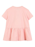 Abito per neonata Kenzo Kids rosa con stampa a fiori K61267 47H KENZO KIDS 