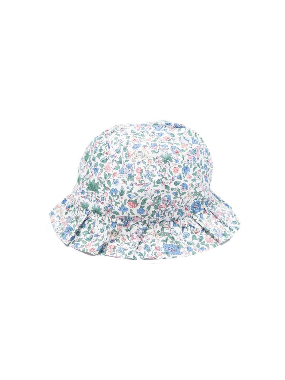 Cappello per neonata Tartine & Chocolat multicolore con stampa floreale CC90021 01 TArtine & Chocolat 