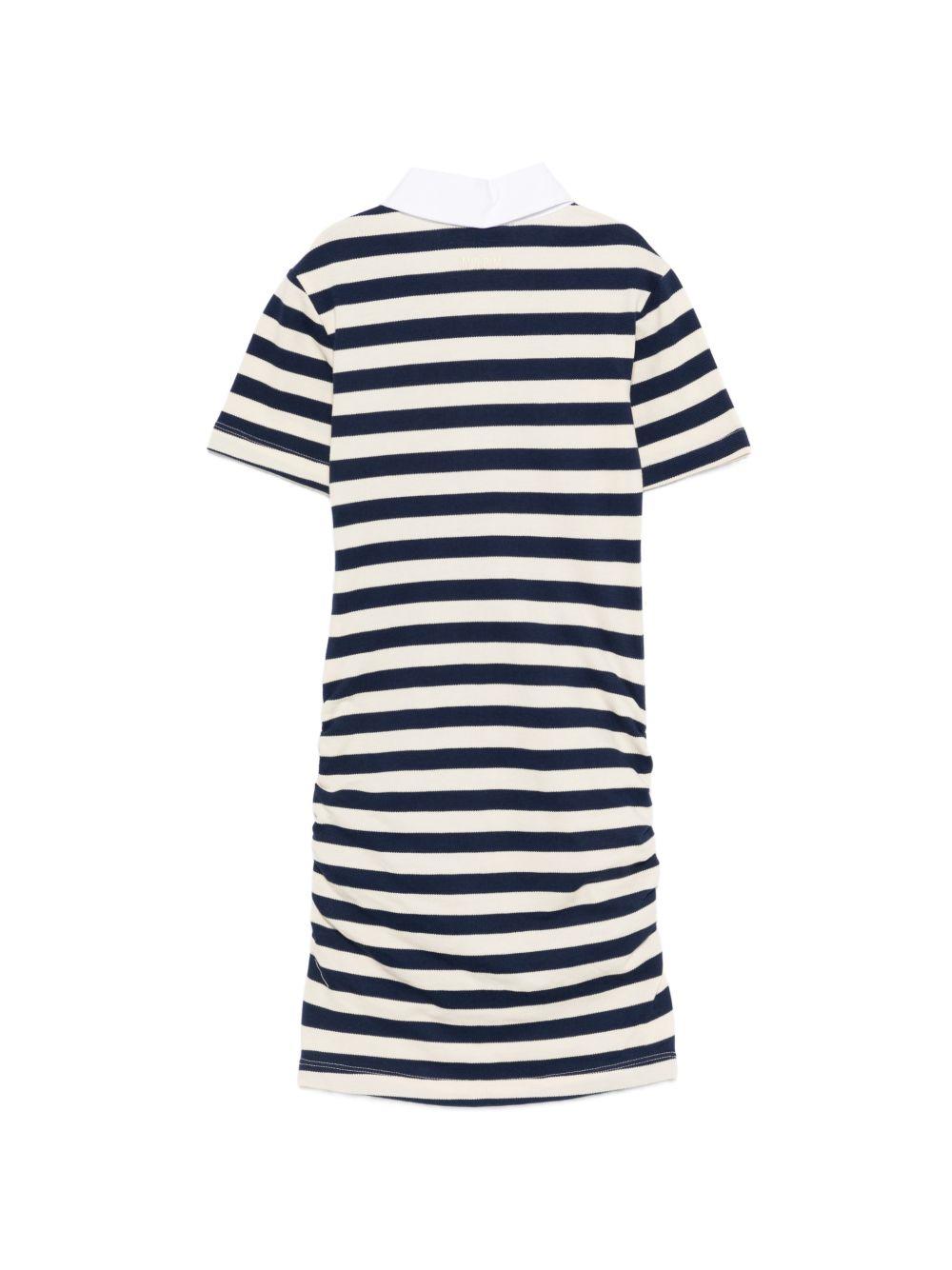 Abito per bambina MSGM Kids multicolore con design a righe S6MSJGDR168 MS072 MSGM KIDS 