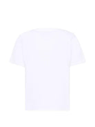 T-shirt per bambino Casablanca Kids bianca con stampa grafica KPF26JTS03801 CASAAIRSPRAY CASABLANCA KIDS 