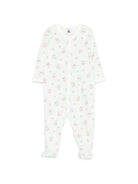 Tutina per neonata Petit Bateau verde con design multicolore A0FXG 01 PETIT BATEAU KIDS 