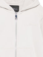 Felpa per bambino John Richmond Junior grigia con stampa logo sul retro RBP26001FE BLUE VAPOR JOHN RICHMOND KIDS 