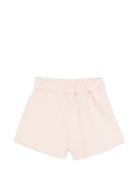 Shorts per neonata Elisabetta Franchi la Mia Bambina rosa chiaro con tasche ad aletta EGBE0270GA022 C145 ElISABETTA FRANCHI KIDS 