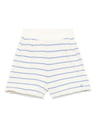 Shorts cornelia per bambina Bonpoint beige con motivo a righe S05GBEK00004 210 BONPOINT 