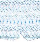 Costume per neonato Missoni Kids blu con motivo a zig-zag MYC509 Z3698 600AZ MISSONI KIDS 
