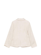 Giacca per bambino Emporio Armani Kids beige chiusura con bottoni EB000954 AF20963 F1039 EMPORIO ARMANI KIDS 