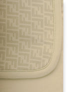 Coperta per neonati Fendi Kids  beige con stampa Cavallino Fendi sul davanti BUJ328 8RA F19J5 FENDI KIDS 