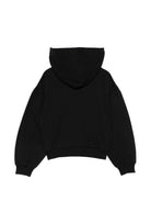 Felpa per bambina Moschino Kids nera con dettaglio Teddy Bear HDF06TLDA63 60100 MOSCHINO KIDS 