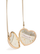 Borsa ekko per bambina Bonpoint oro a cuore S06GBAL00002 032 BONPOINT KIDS 