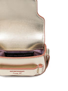 Borsa a spalla per bambina Emporio Armani Kids color oro con logo sul davanti EG000791 AF24538 Z2006 EMPORIO ARMANI KIDS 