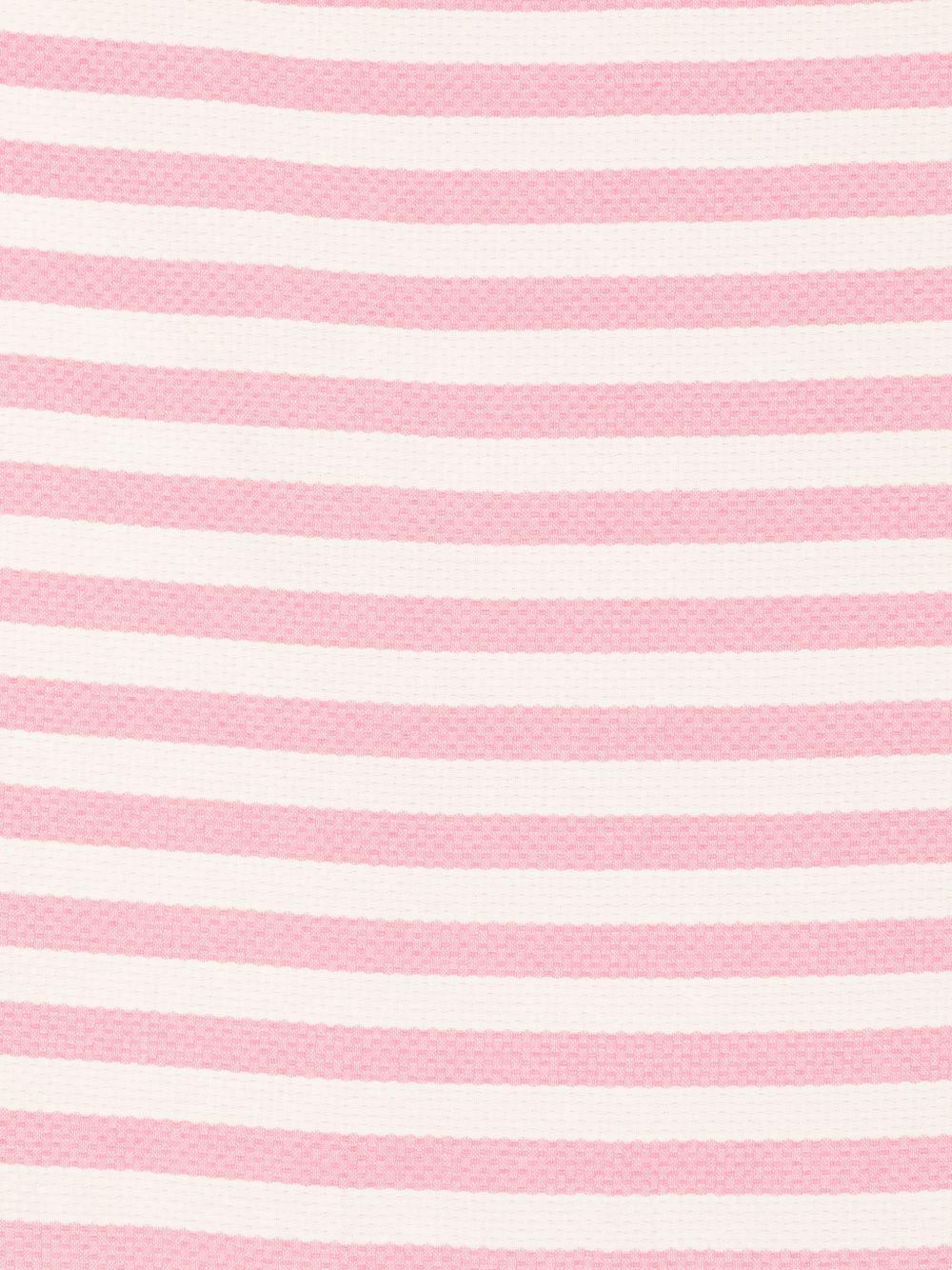 Telo mare MC2 Saint Barth rosa e beige con motivo a righe FOUT012 00640L MC2 ST. BARTH KIDS 