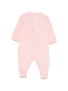 Pigiama per neonata Moschino Kids rosa con stampa grafica Teddy bear MUT04RLCA19 50209 MOSCHINO KIDS 