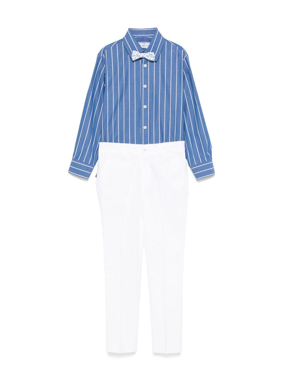 Set di 3 pezzi per bambino Colorichiari blu con design color-block MJ507972 4783 56 COLORICHIARI 