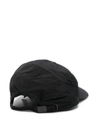 Cappello per bambino C.P Company Kids nero con applicazione logo CUX00SL3C00 60100 C.P.COMPANY KIDS 