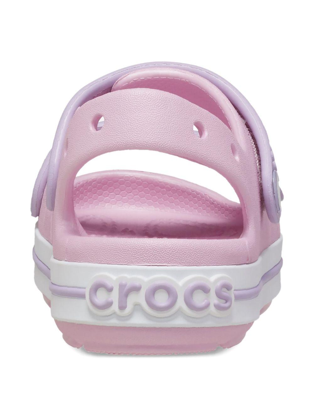 Sandali per bambina Crocs Kids rosa con dettaglio bicolore 209423 BALV CROCS KIDS 