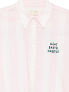Camicia per donna MC2 Saint Barth multicolore con design a righe MDH001 01389L MC2 ST. BARTH 