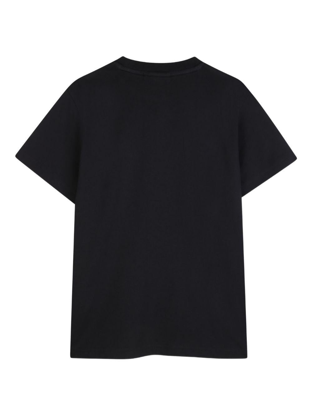 T-shirt per bambino Hugo Kids nera con logo a contrasto G01016 09B Hugo KIDS 