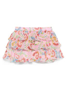 Gonna per neonata Versace Kids Barroco Flowers rosa con grafica all-over 10186941A13297 5PC00 VERSACE KIDS 