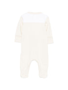 Pigiama per neonato Boss Kidswear beige con chiusura con bottoni J53046 21K BOSS KIDS 
