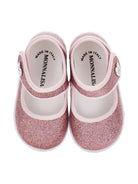 Ballerine per bambina Monnalisa rosa con decorazione glitter 83G005 7714 G090 MONNALISA KIDS 
