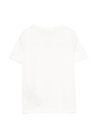 T-shirt per bambino Balmain Kids bianca con stampa logo sul davanti BZ8I11 Z3672 102NE BALMAIN KIDS 