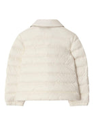 Giacca per bambina Burberry Kids bianca con colletto alla Peter Pan 8119818 B7264 BURBERRY KIDS 