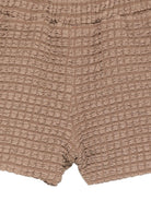 Shorts per bambina Douuod Kids marroni con finitura in rilievo DY6B39 U0267 334 DOUUOD KIDS 