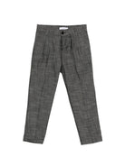 Pantaloni per bambino Paolo Pecora Kids nero plissé PP4249 NERO PAOLO PECORA KIDS 