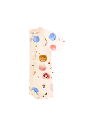 Costume neonata Molo Kids beige con stampa all-over 8S26P527 9502 MOLO KIDS 