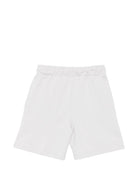 Shorts per bambino John Richmond Junior grigi con logo sul davanti RBP26010BE BLUE VAPOR JOHN RICHMOND KIDS 