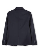 Blazer Ceremony per bambino BOSS Kidswear blu con polsini con bottone J52070 862 BOSS KIDS 
