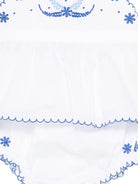 Tutina per neonata Tartine & Chocolat bianco con ricamo a fiori CC37031 01 TArtine & Chocolat KIDS 