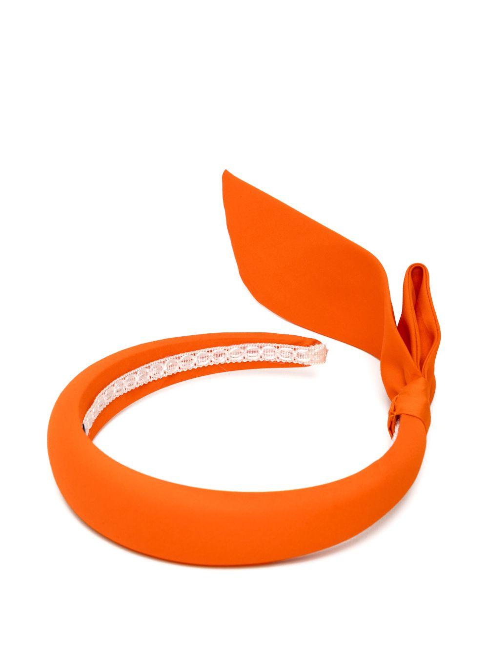 Cerchietto per bambina Mi Mi Sol arancione con dettaglio fiocco MAFR166TS0724 ORG MIMISOL KIDS 