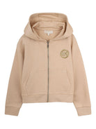 Felpa per bambino Michael Kors Kids beige con cappuccio R30590 215 MICHAEL KORS KIDS 
