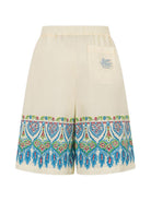 Shorts per bambino Etro Kids multicolore con ricamo Pegaso sul retro GY6Q89 P0601 106MC ETRO KIDS 