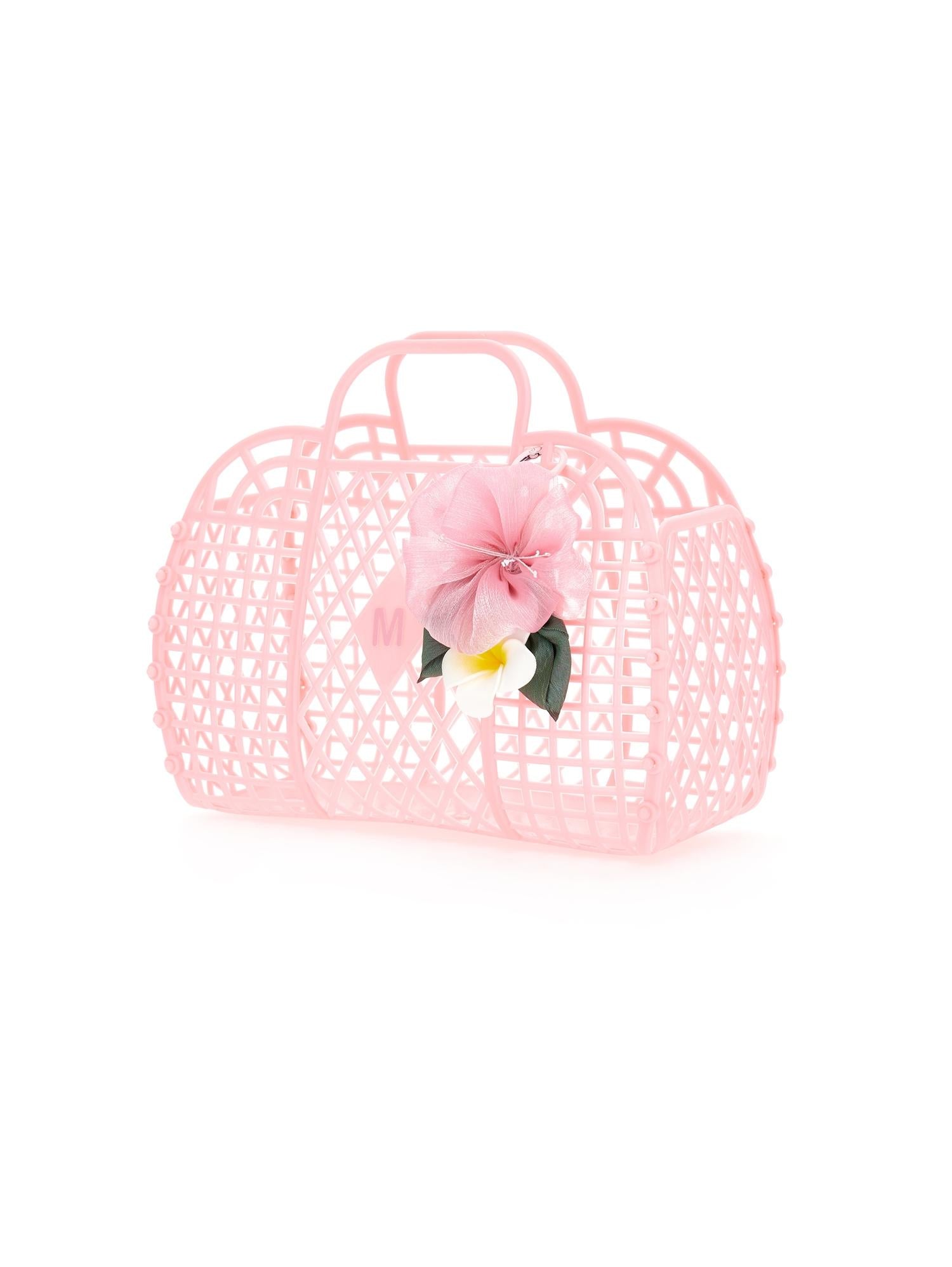 Borsa per bambina Monnalisa x Disney rosa con dettaglio fiore ibisco 19H032 8067 0093 MONNALISA 