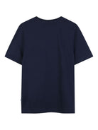 T-shirt per bambino Boss Kids blu con stampa grafica J52977 849 BOSS KIDS 