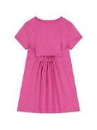 Abito per bambina Emilio Pucci Kids rosa con logo sul davanti PY1B71 Z3672 570 EMILIO PUCCI KIDS 