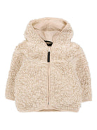 Giubbino per neonati Molo beige con texture Teddy Bear 5W25L205 5553 MOLO 