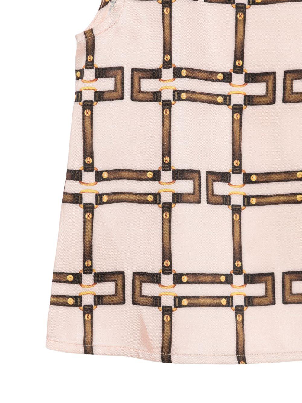 Top per bambina Elisabetta Franchi la Mia Bambina sabbia con fibbia EFTO0180TVE02 C053 ElISABETTA FRANCHI KIDS 