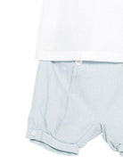Completo t-shirt e shorts per neonato La Stupenderia multicolore con colletto classico 2CCCT61 D13 LA STUPENDERIA KIDS 