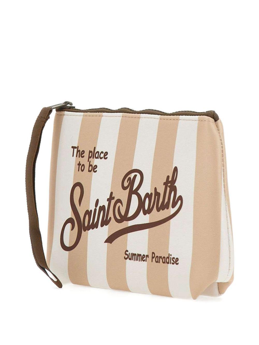Pochette Aline pop MC2 Saint Barth beige con cinturino da polso ALIN001 09413L MC2 ST. BARTH 