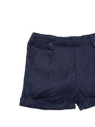 Shorts per neonato Tartine & Chocolat blu scuro in lino CC26001 04 TArtine & Chocolat KIDS 