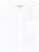 Camicia per bambino Trussardi Junior bianca con tasca sul petto TBP26140CA WHITE TRUSSARDI KIDS 