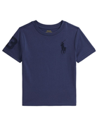 T-shirt per bambino Polo Ralph Lauren Kids blu con motivo Polo Pony 322832907 503 Ralph Lauren kids 