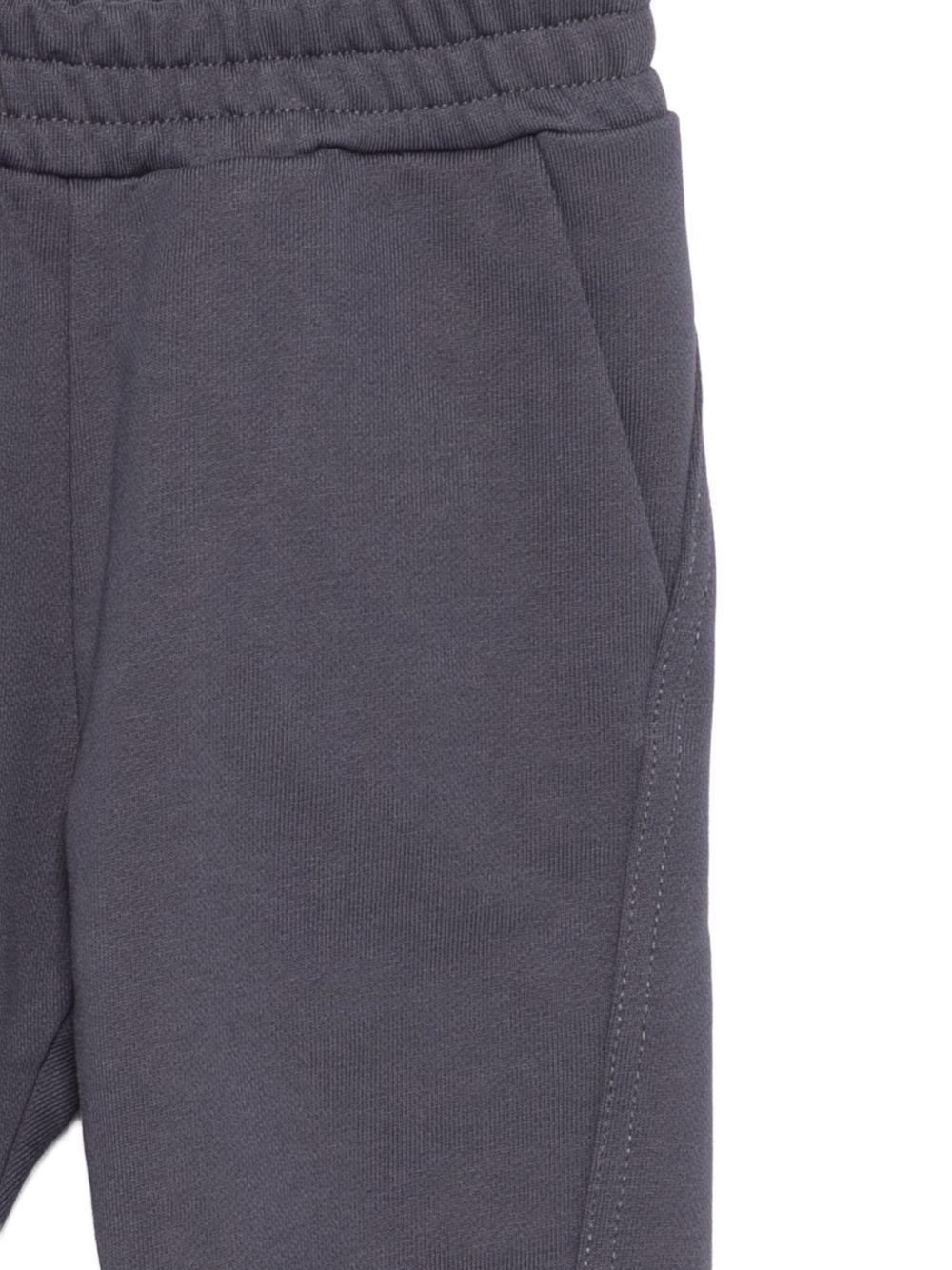 Pantaloni sportivi per neonato Givenchy Kids grigi con logo sul retro H31192 061 GIVENCHY KIDS 